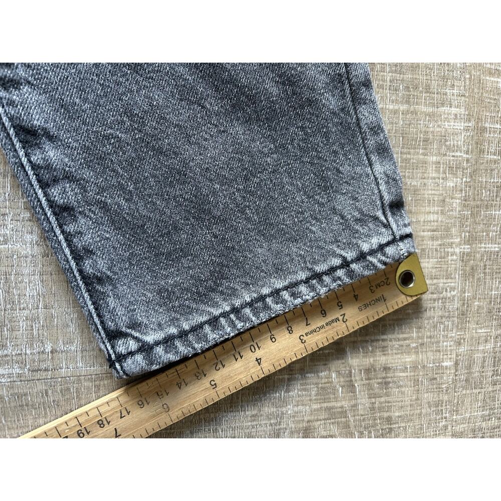 ▶️ BDG Urban Outfitters Button Fly Straight Jeans Womens 26 Gray Distressed NWT - Picture 5 of 12